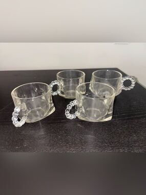 Vintage Hazel Atlas cups glasses